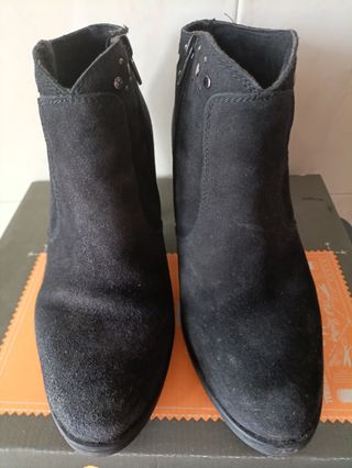 Botines de piel Prorronet negros