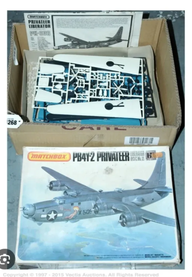 Maqueta Matchbox PB4Y-2 Privateer 1/72