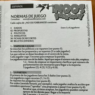 ¡Noos Forramos! - Juego de mesa