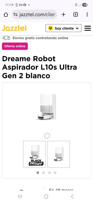 Robot aspirador Dreame L10s Ultra