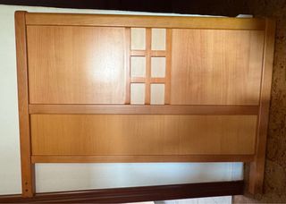 Cabecero madera clara 105cm