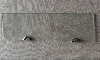 Scaffali galleggianti in vetro