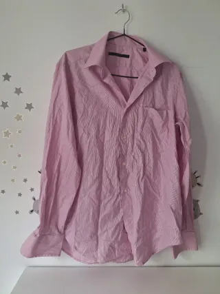 Camisa de hombre rosa talla M