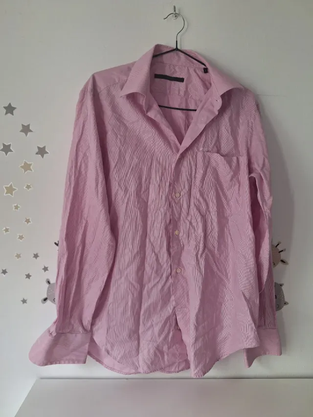 Camisa de hombre rosa talla M