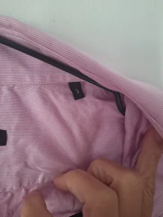 Camisa de hombre rosa talla M