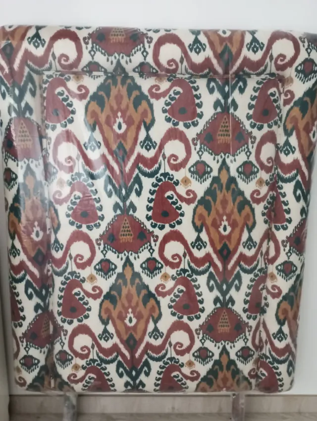 Cabecero tapizado en tela para cama 90x1,90