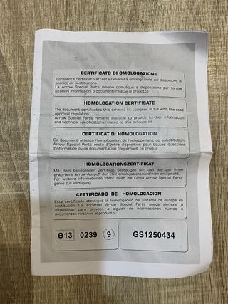 Escape Giannelli Aprilia SR 50 31644P2