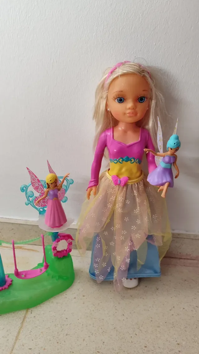 Nancy Princesa de las Hadas con Accesorios.
