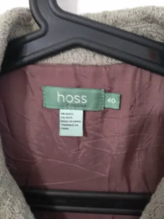 Gabardina Hoss Intropia Beige