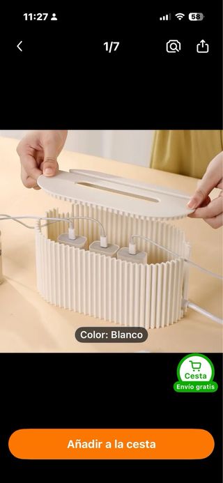 Organizador de cables