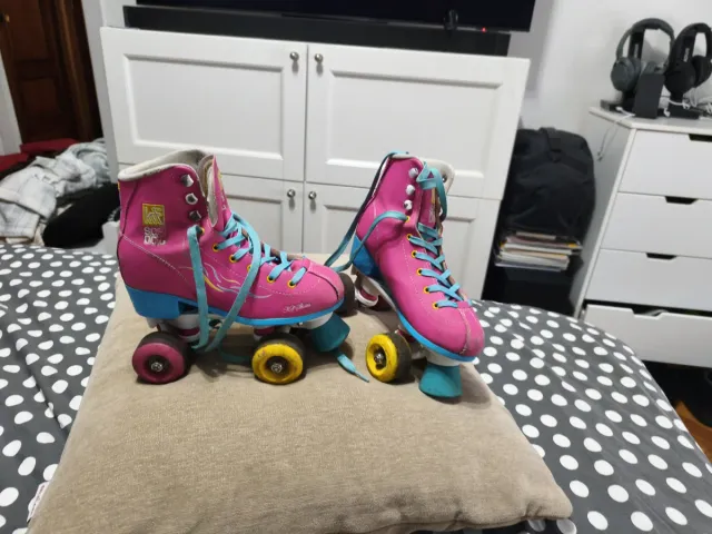 Patines rosas talla 36