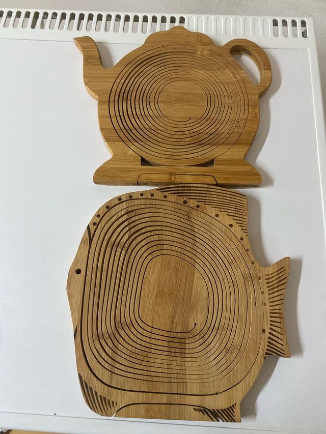 Cestini portafrutta in bambù