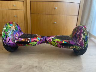 Hoverboard con diseño graffiti
