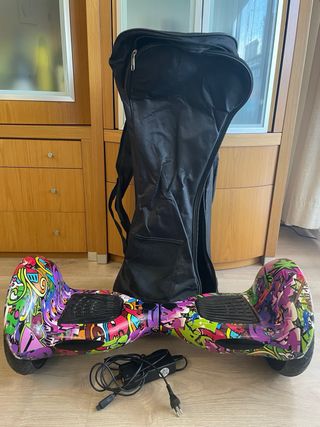 Hoverboard con diseño graffiti