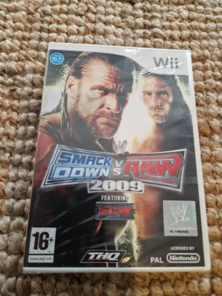 PRECINTADO Smackdown vs Raw 2009 Wii