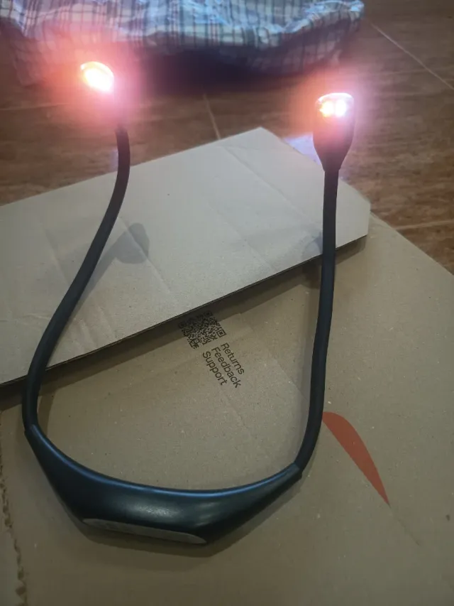 Luz de lectura para cuello