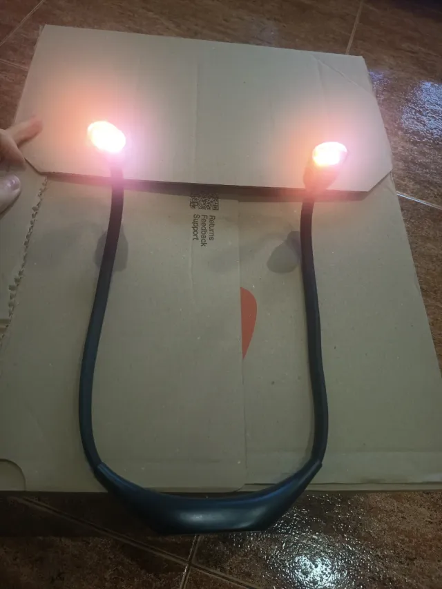 Luz de lectura para cuello