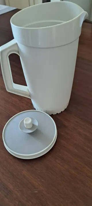 Caraffa Tupperware Bianca