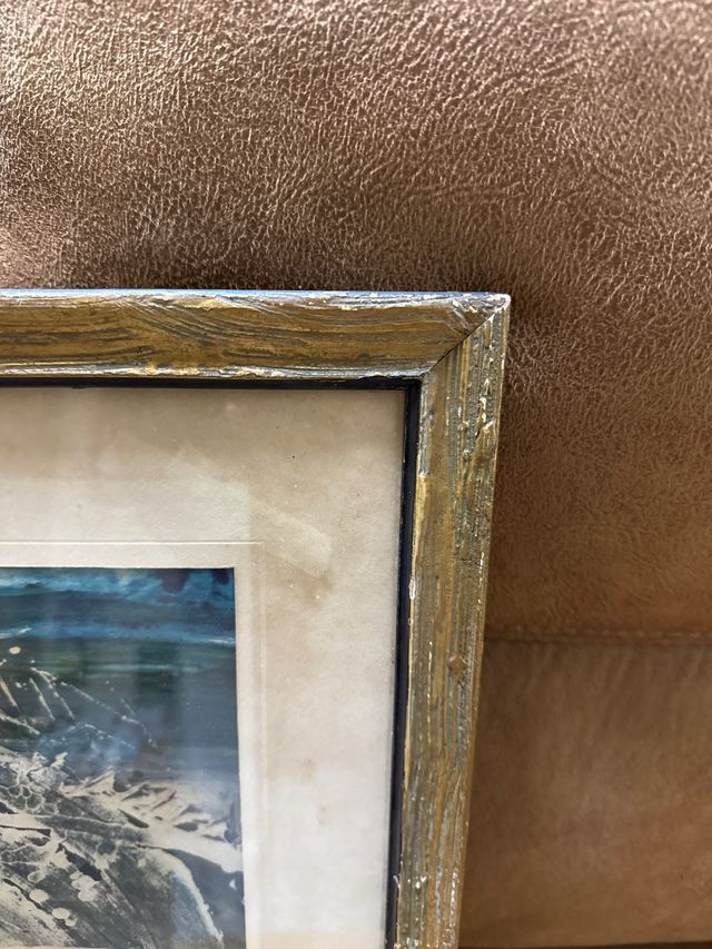 Lámina Agell enmarcada