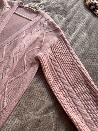 Jersey rosa tejido talla única