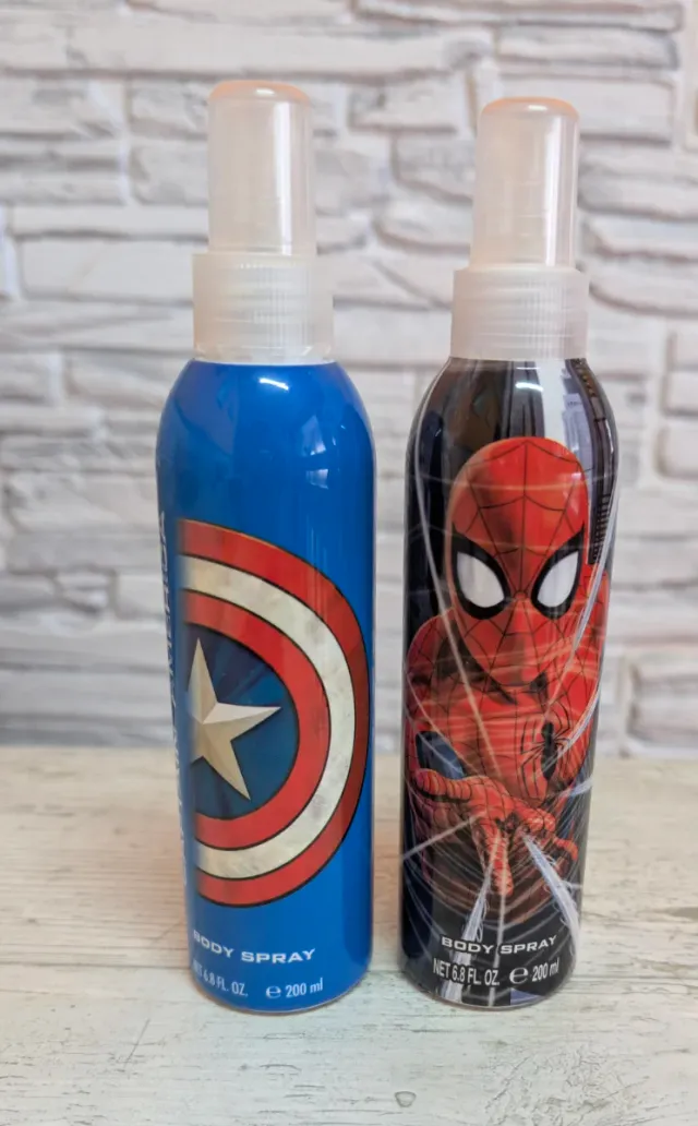 Perfumes Avengers y Spiderman 200ml