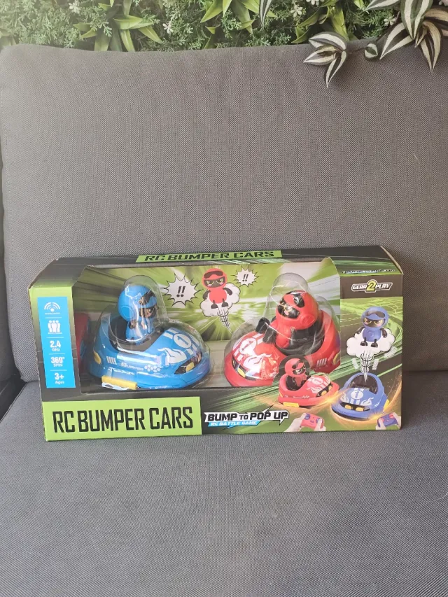 Coches de choque teledirigidos (2 unidades)