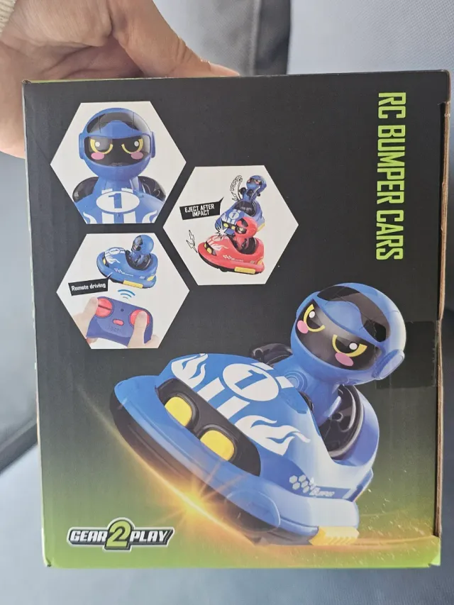 Coches de choque teledirigidos (2 unidades)