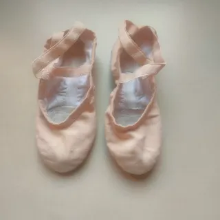 Zapatillas de ballet color salmón