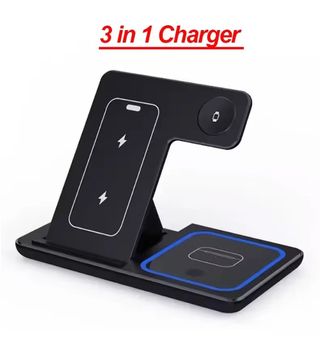 Cargador Inalámbrico 3 en 1 Plegable
