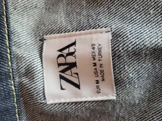 Chaqueta vaquera Zara manga corta