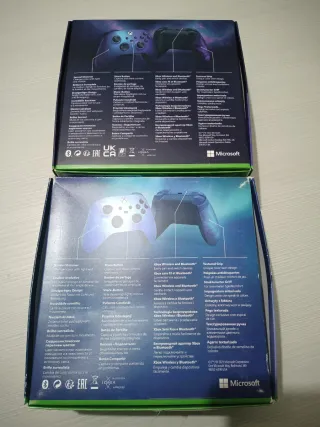 Controller Xbox Stellar Shift e Aqua Shift