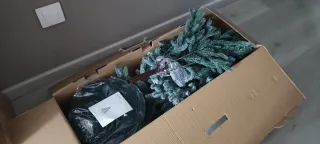 Árbol Navidad El Corte Inglés con Luces LED-Nuevo