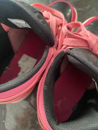Nike Jordan T35 Niña Rosa/Negro
