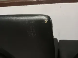 Juego de 4 sillas de comedor negras