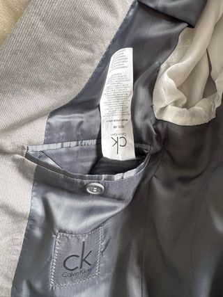 Traje Calvin Klein Gris