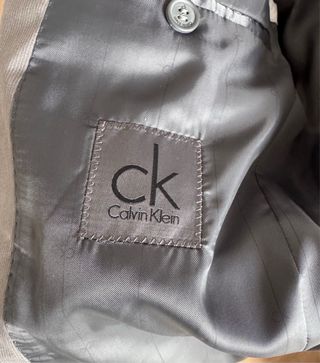 Traje Calvin Klein Gris