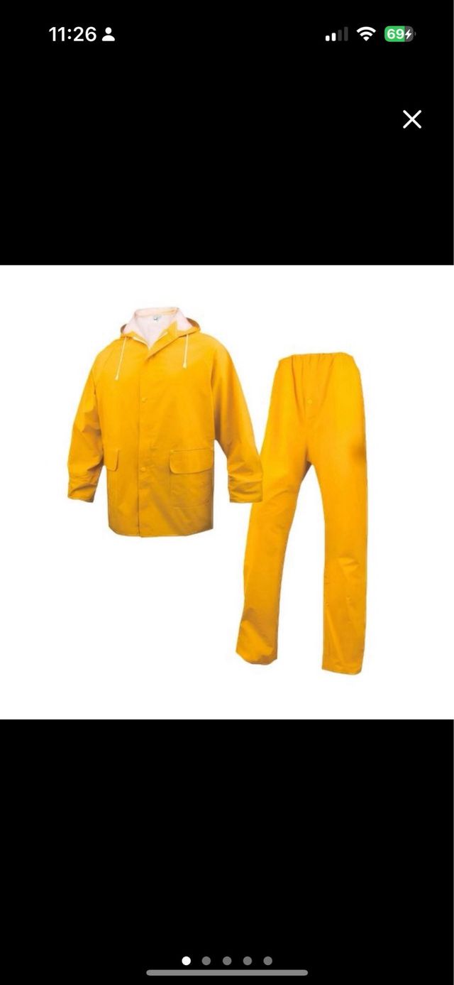 Traje de agua Glovo amarillo talla L
