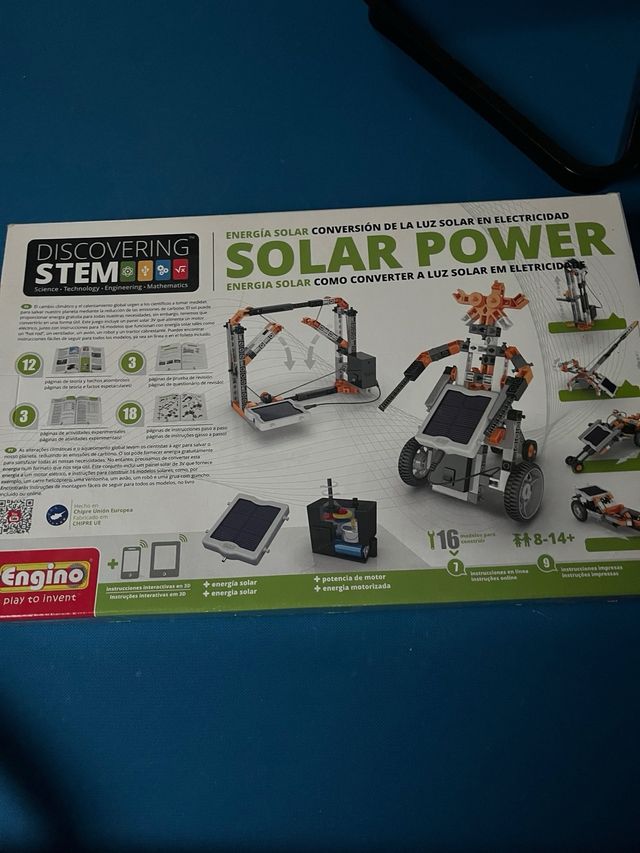 Kit STEM Engino Solar Power Eléctrico