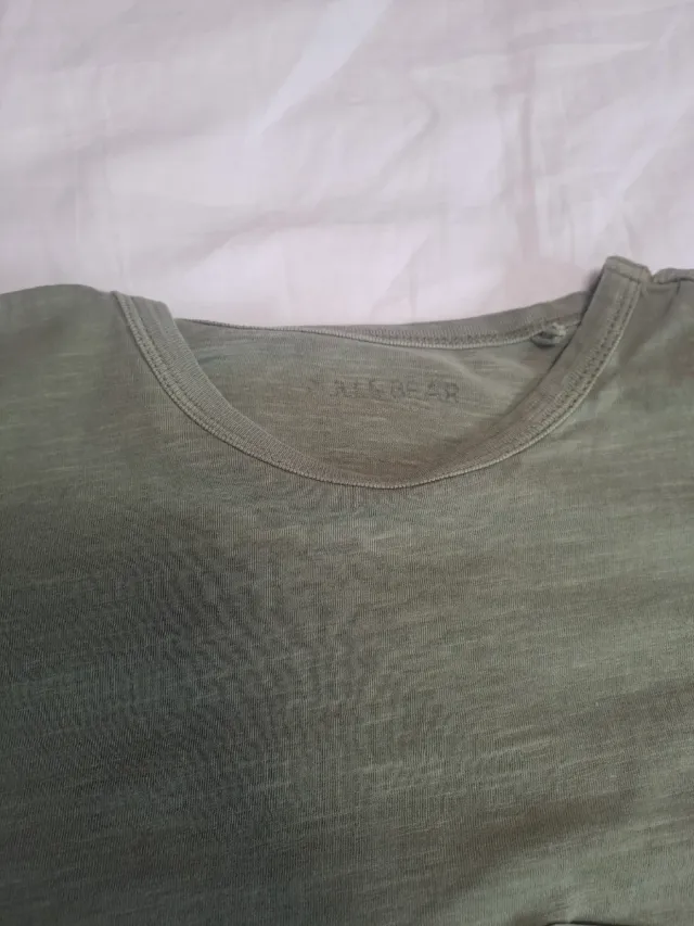 Camiseta Pull&Bear verde talla M