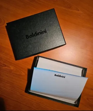 Portafoglio Baldinini nero in pelle