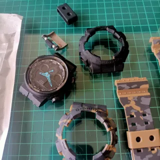Reloj Casio G-Shock WR20BAR Negro