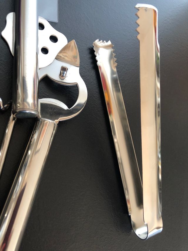 Set Coctelería Bartender Metal NUEVO