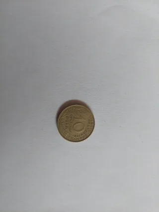 Moneda 10 céntimos Francia 1963