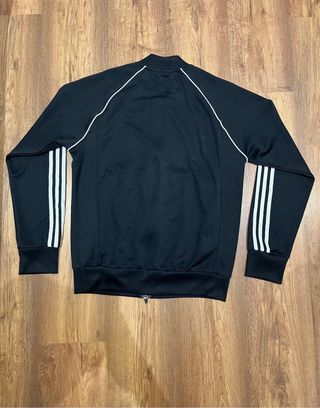 Sudadera Adidas Negra y Blanca