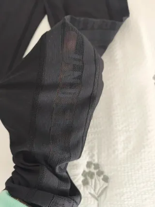 Mallas Under Armour Mujer Negras