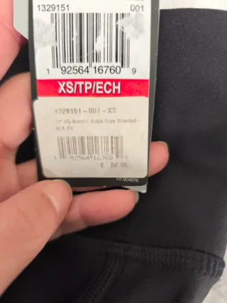 Mallas Under Armour Mujer Negras