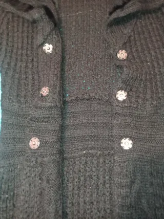 Chaqueta lana con pelo