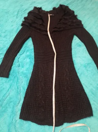 Chaqueta lana con pelo