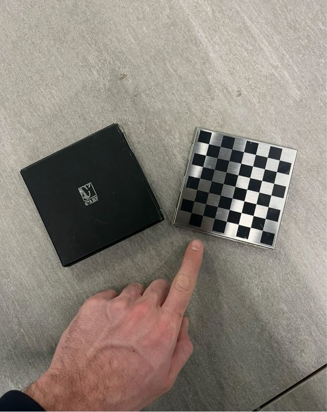 Mini scacchiera portatile