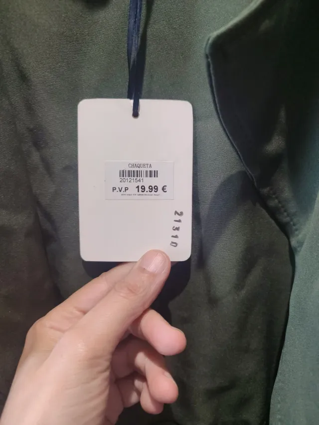 Chaqueta tres cuartos nueva